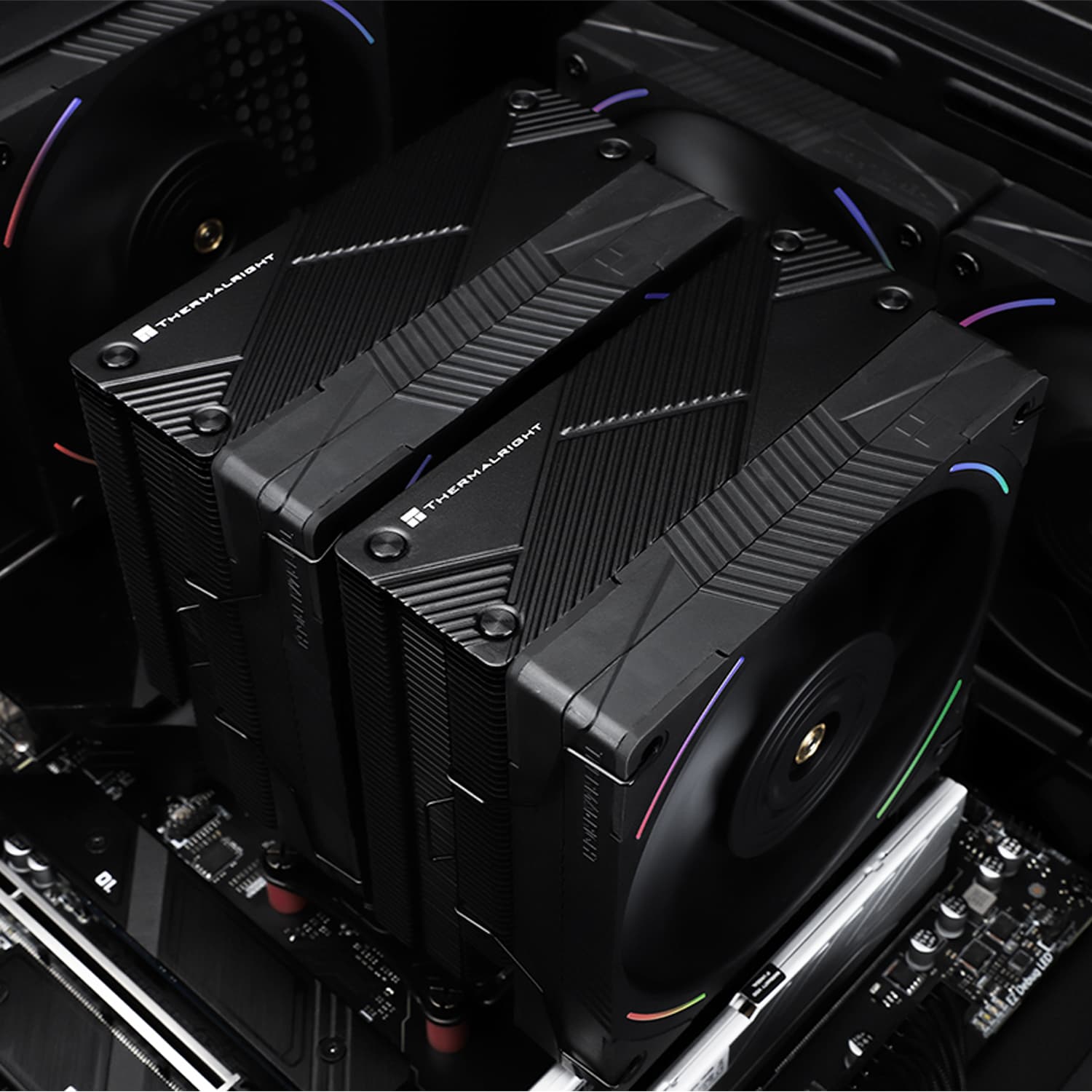 COOLER Thermalright "Phantom Spirit 120 EVO" skt. Intel si AMD, racire cu aer, vent. 120mm, 2150 rpm, 6 heatpipes, inaltime 157mm,"Phantom Spirit 120 EVO" — miniatură
