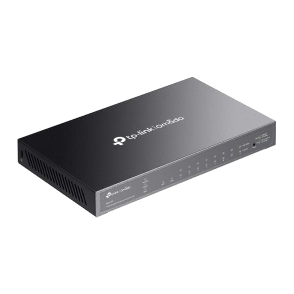 SWITCH TP-LINK 8 porturi Gigabit, 8 x POE+ 58W total power, 2 x SFP, carcasa metal "SG2210P" — miniatură