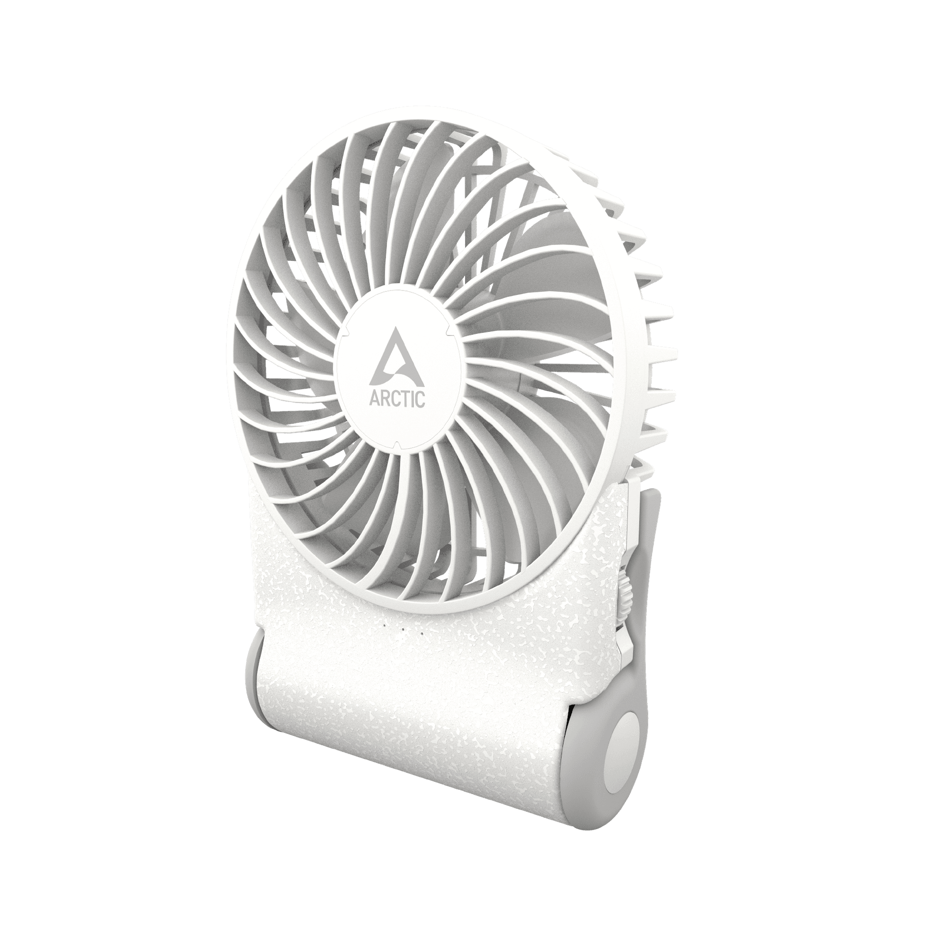 VENTILATOR birou ARCTIC "Summair 2Go" 91mm, 5W, 600-4000RPM, portabil, pliabil, alimentare USB, acumulator 5.000mAh, pana la 74 de ore, cablu USBA-C 1.2m inclus, alb, "AEBRZ00029A" — miniatură