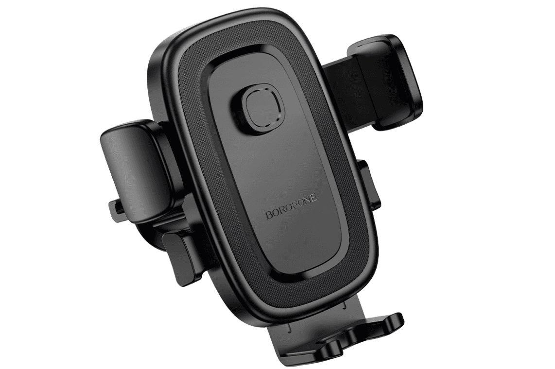 SUPORT AUTO Borofone "BH131" pt. SmartPhone, prindere in 3 puncte, fixare grila ventilatie, negru "6941991121296"