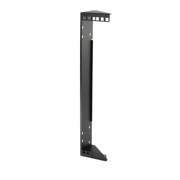 SUPORT 19" LOGILINK 2U, montare sub birou/ pe perete, otel SPCC, sarcina maxima 10 Kg, contine: 4xM6 set fixare, 4xM6 ancore perete, 4xM6 suruburi lemn, negru, "WB0012" — miniatură