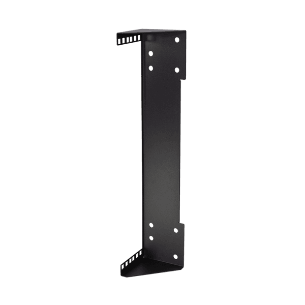 SUPORT 19" LOGILINK 2U, montare sub birou/ pe perete, otel SPCC, sarcina maxima 10 Kg, contine: 4xM6 set fixare, 4xM6 ancore perete, 4xM6 suruburi lemn, negru, "WB0012" — miniatură