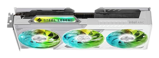 Placa video Intel Arc B580 Steel Legend OC 12GB, GDDR6, 192 bit "B580 SL 12GO" — miniatură