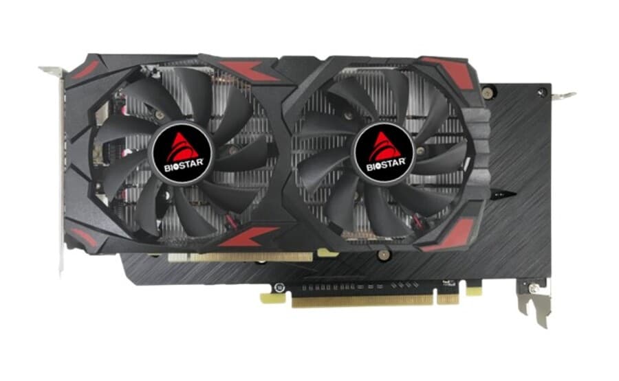 Placa video Biostar "Radeon RX580 2048SP", 8GB GDDR5, 256bit, PCI Express 3.0 x16, 2 x DisplayPort 1.4a, HDMI 2.0, racire activa 2 x fan, "VA5815RQ82"
