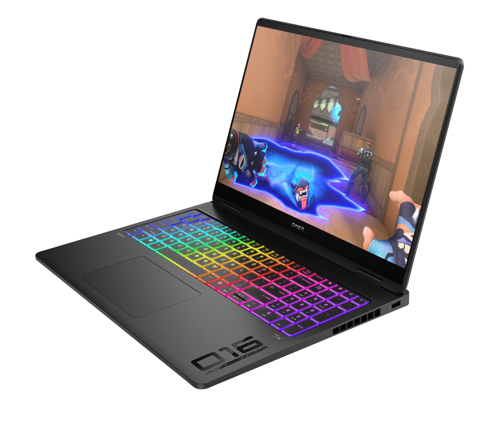 Gaming 16 OMEN MAX 16-ah0011nn, WQXGA OLED 48-240Hz, Procesor Intel® CoreTM Ultra 7 255HX (30M Cache, up to 5.20 GHz), 32GB DDR5, 1TB SSD, GeForce RTX 5070 Ti 12GB, Free DOS, Shadow Black "BJ3G1EA" — miniatură