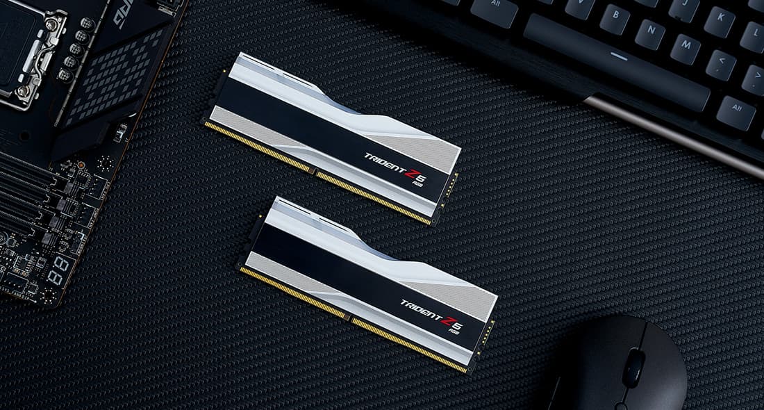Memorie Trident Z5 RGB 32GB, DDR5-6000MHz, CL40, Dual Channel "F5-6000J4040F16GX2-TZ5RS" — miniatură
