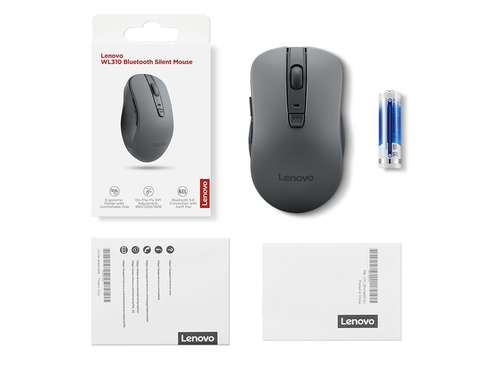 MOUSE USB OPTICAL WRL WL310/GY51Q65621 LENOVO "GY51Q65621" — miniatură