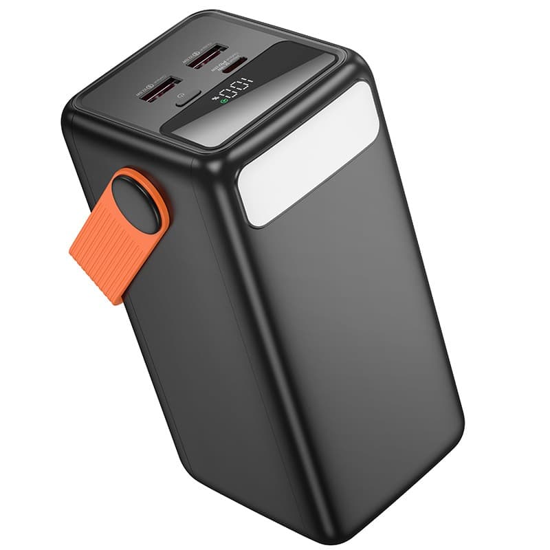 POWER BANK Borofone "BJ66B", 60000mAh, 65W, 2 x USB; 1 x USB Type-C, total 5V/3A, negru "6941991115165" — miniatură