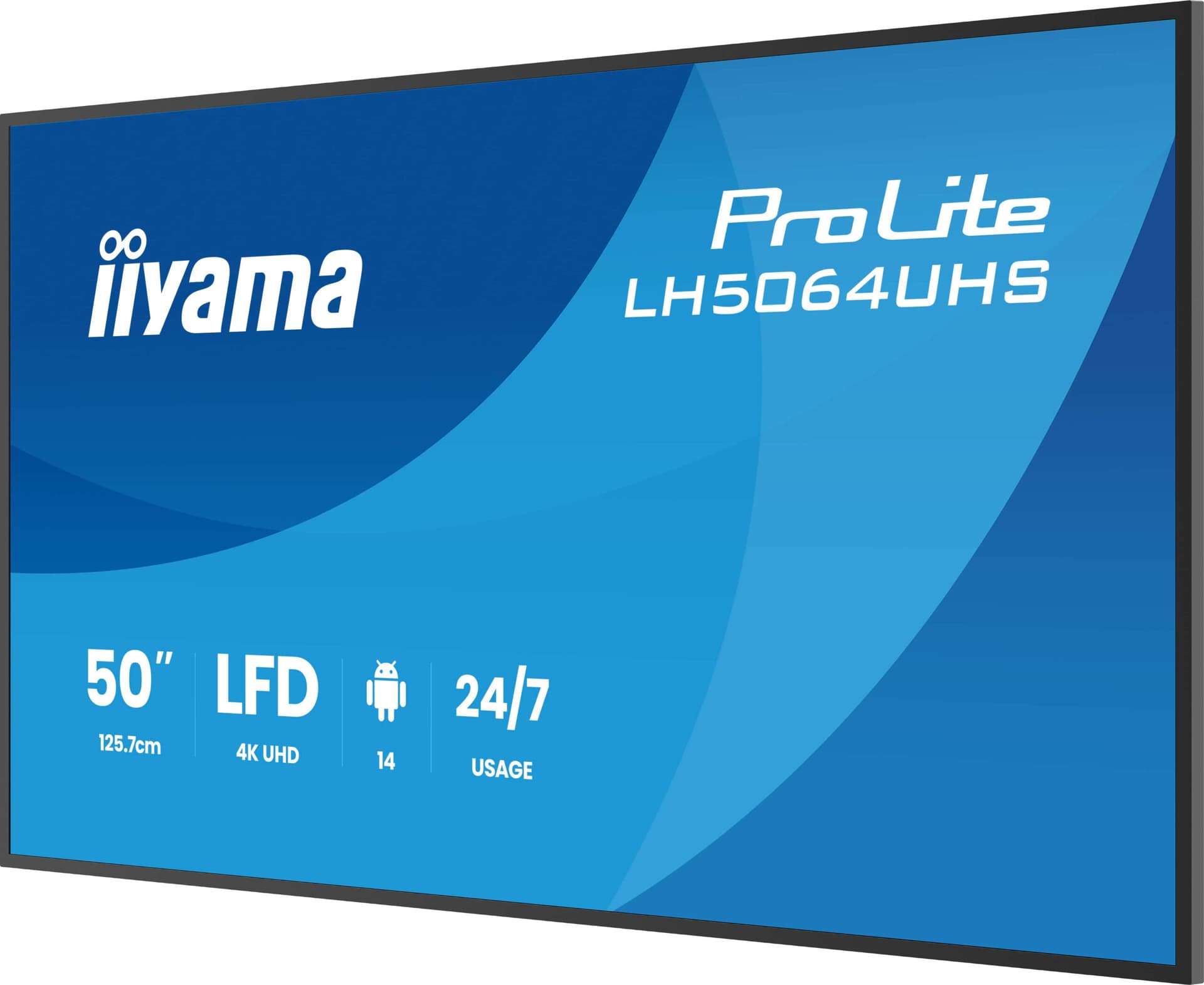 LH5064UHS-B1AG 50 IN LCD UHD/6.5MS 24/7 65MS 500CD/M 1200:1 S "LH5064UHS-B1AG" — miniatură