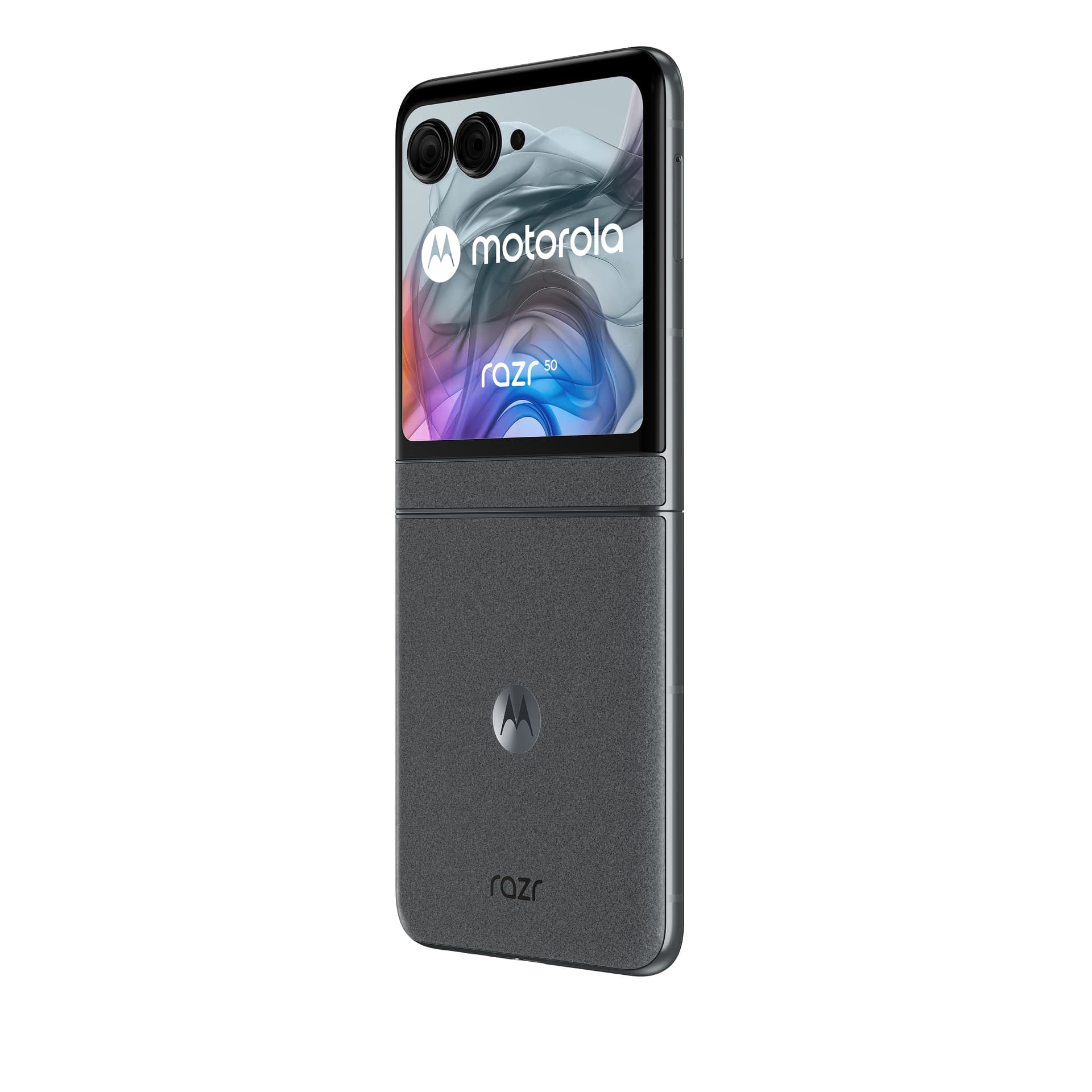 Smartphone razr 50 256GB 8GB RAM 5G Dual SIM Koala Grey "PB200012PL" — miniatură