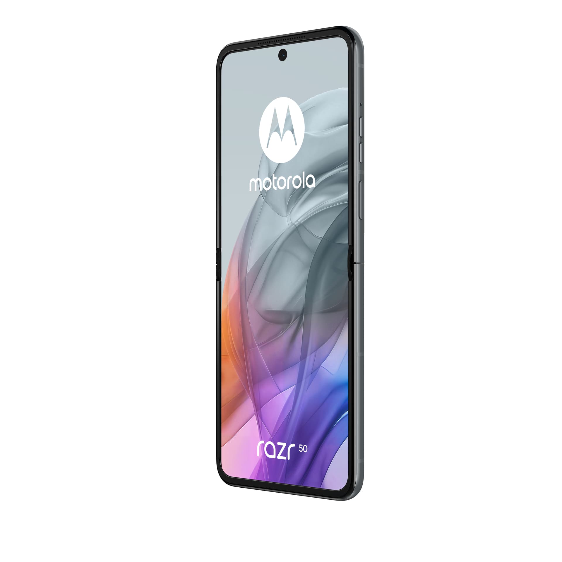 Smartphone razr 50 256GB 8GB RAM 5G Dual SIM Koala Grey "PB200012PL" — miniatură