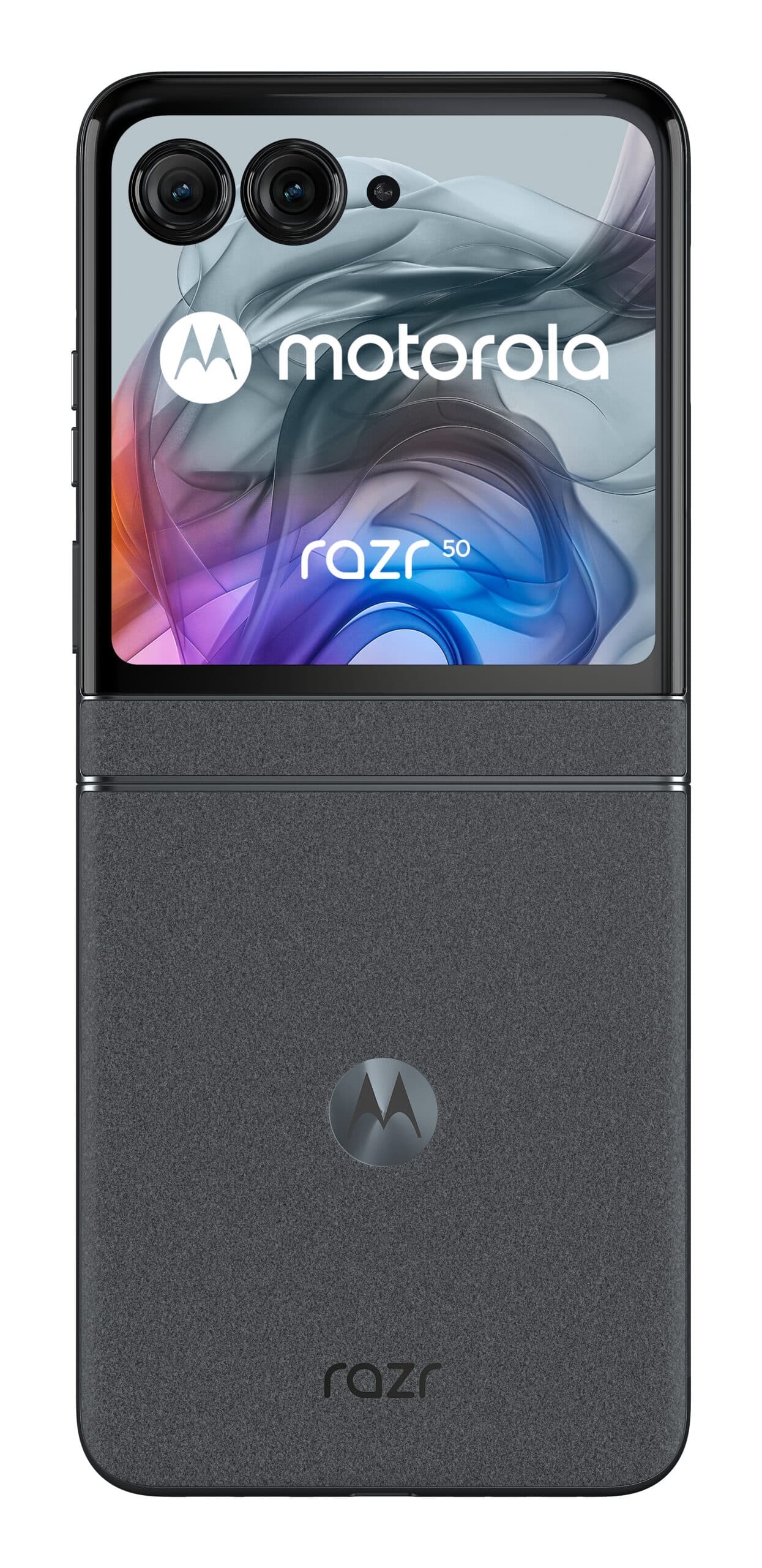 Smartphone razr 50 256GB 8GB RAM 5G Dual SIM Koala Grey "PB200012PL" — miniatură