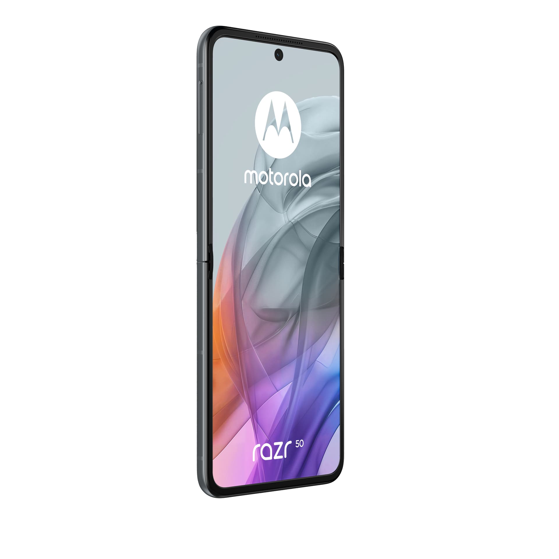 Smartphone razr 50 256GB 8GB RAM 5G Dual SIM Koala Grey "PB200012PL" — miniatură