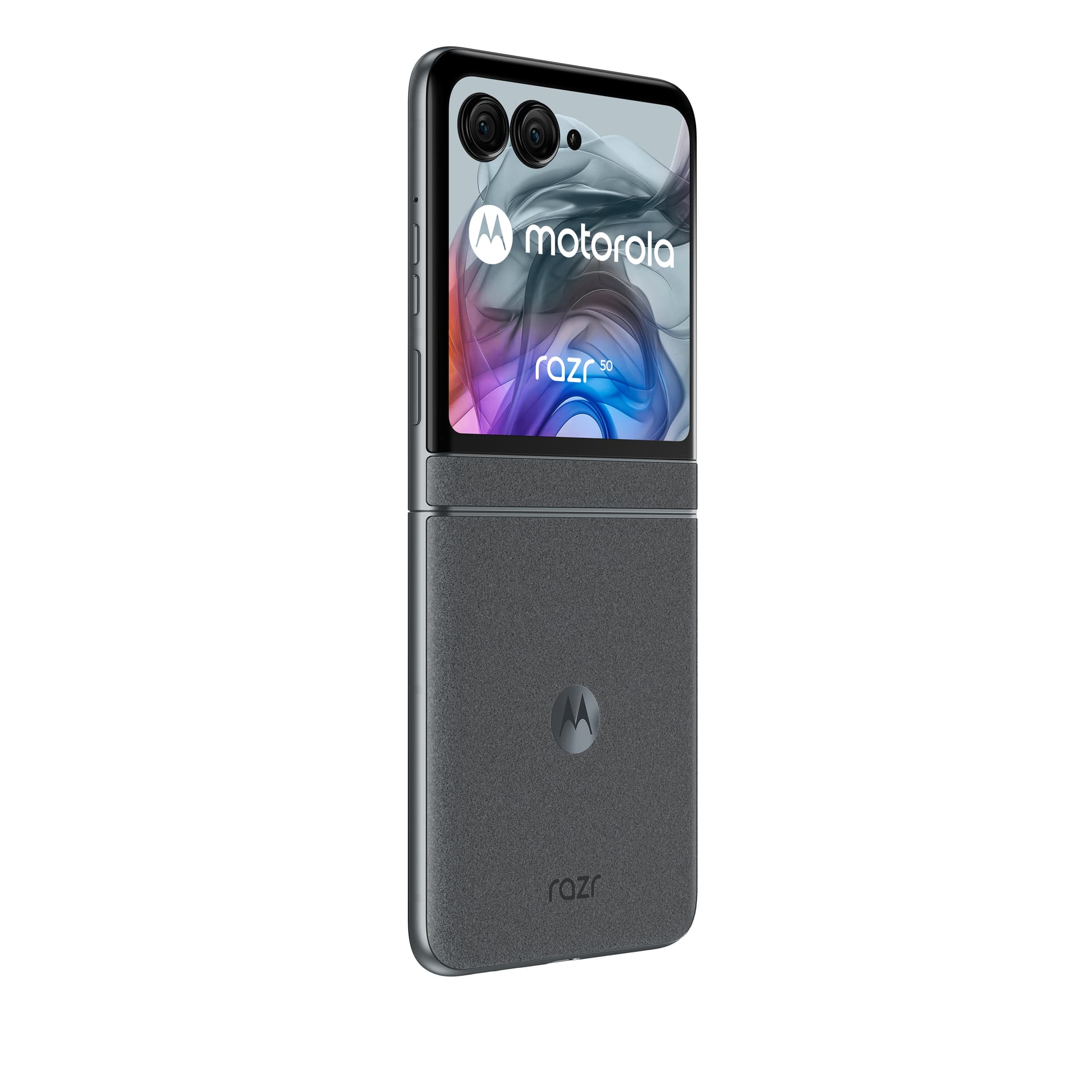 Smartphone razr 50 256GB 8GB RAM 5G Dual SIM Koala Grey "PB200012PL" — miniatură