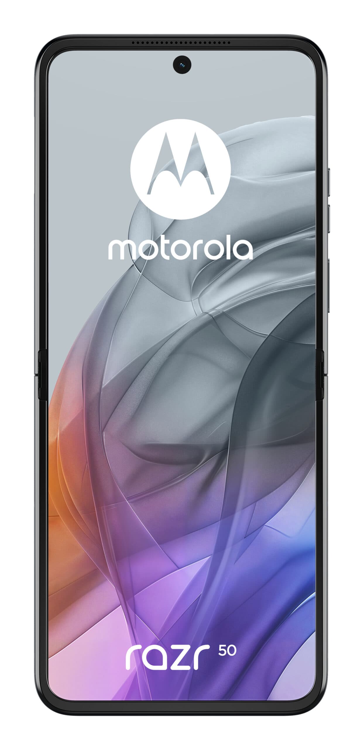 Smartphone razr 50 256GB 8GB RAM 5G Dual SIM Koala Grey "PB200012PL" — miniatură