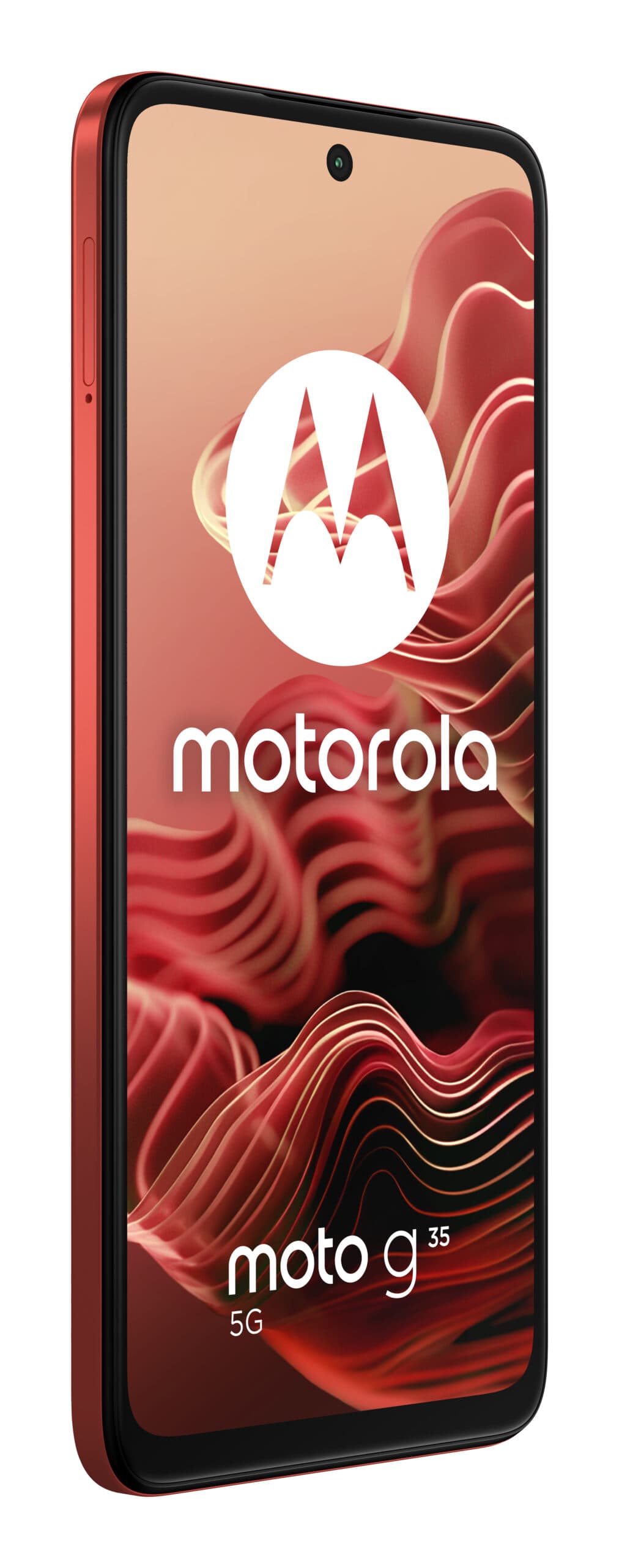 Moto G35, 5G Edition, 128GB, 8GB RAM, Dual SIM, Tri-Camera, Guava Red "PB3K0012PL" — miniatură