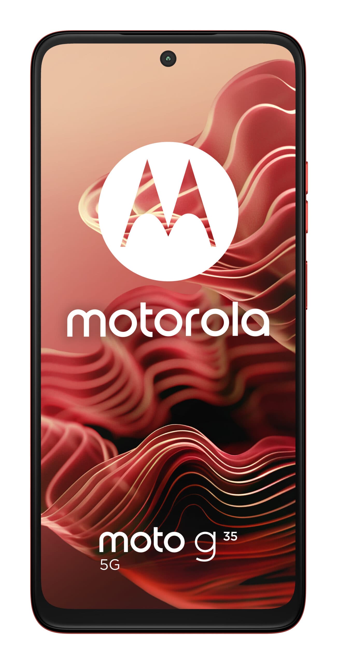 Moto G35, 5G Edition, 128GB, 8GB RAM, Dual SIM, Tri-Camera, Guava Red "PB3K0012PL" — miniatură