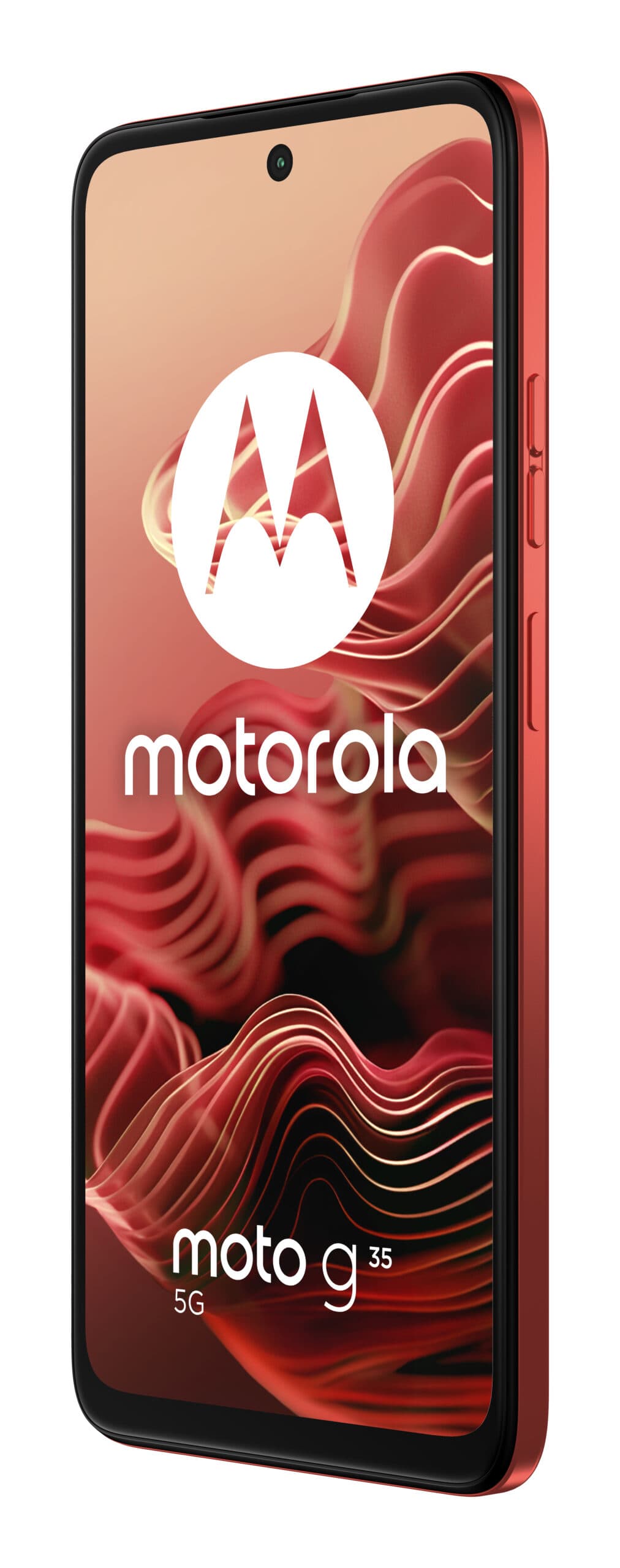 Moto G35, 5G Edition, 128GB, 8GB RAM, Dual SIM, Tri-Camera, Guava Red "PB3K0012PL" — miniatură