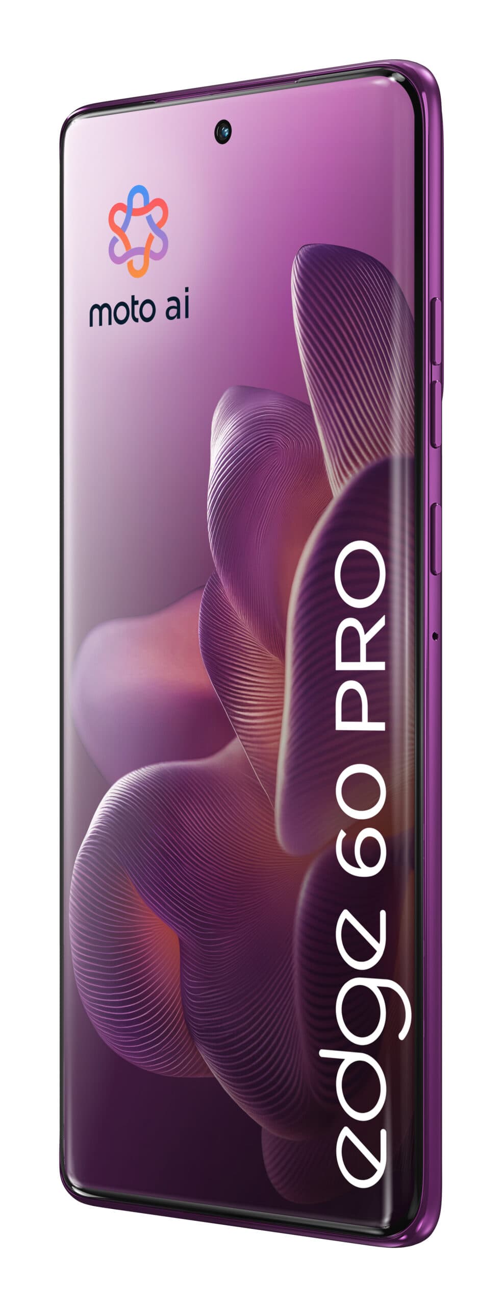 Edge 60 Pro, OLED, 512GB, 12GB RAM, Dual SIM, 5G, 3x 50MP AI Cam, Baterie 6000 mAh, incarcare TurboPower 90W, Sparkling Grape "PB7X0011PL" — miniatură