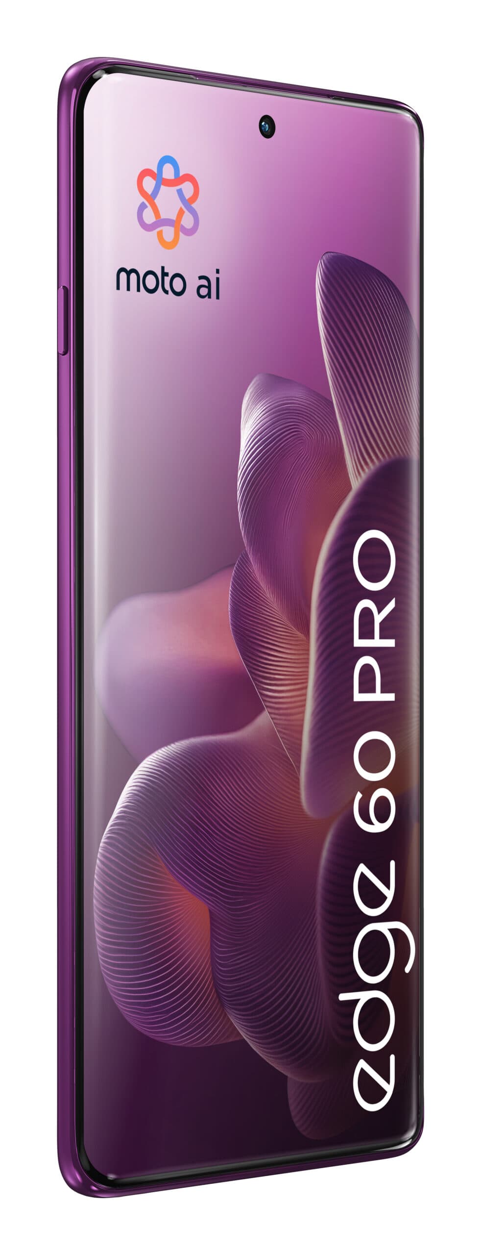 Edge 60 Pro, OLED, 512GB, 12GB RAM, Dual SIM, 5G, 3x 50MP AI Cam, Baterie 6000 mAh, incarcare TurboPower 90W, Sparkling Grape "PB7X0011PL" — miniatură