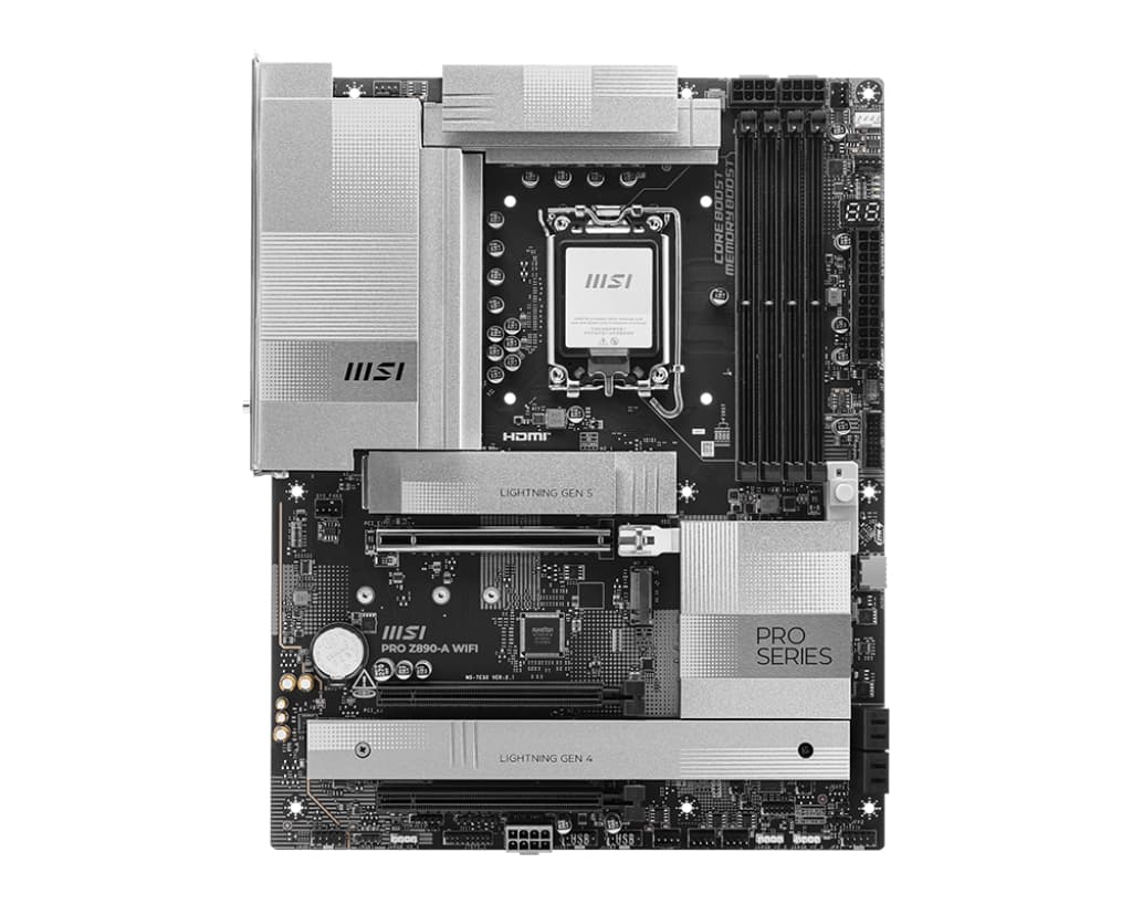Placa de baza PRO Z890-A WIFI, Intel Z890, Socket 1851, ATX "PRO Z890-A WIFI" — miniatură