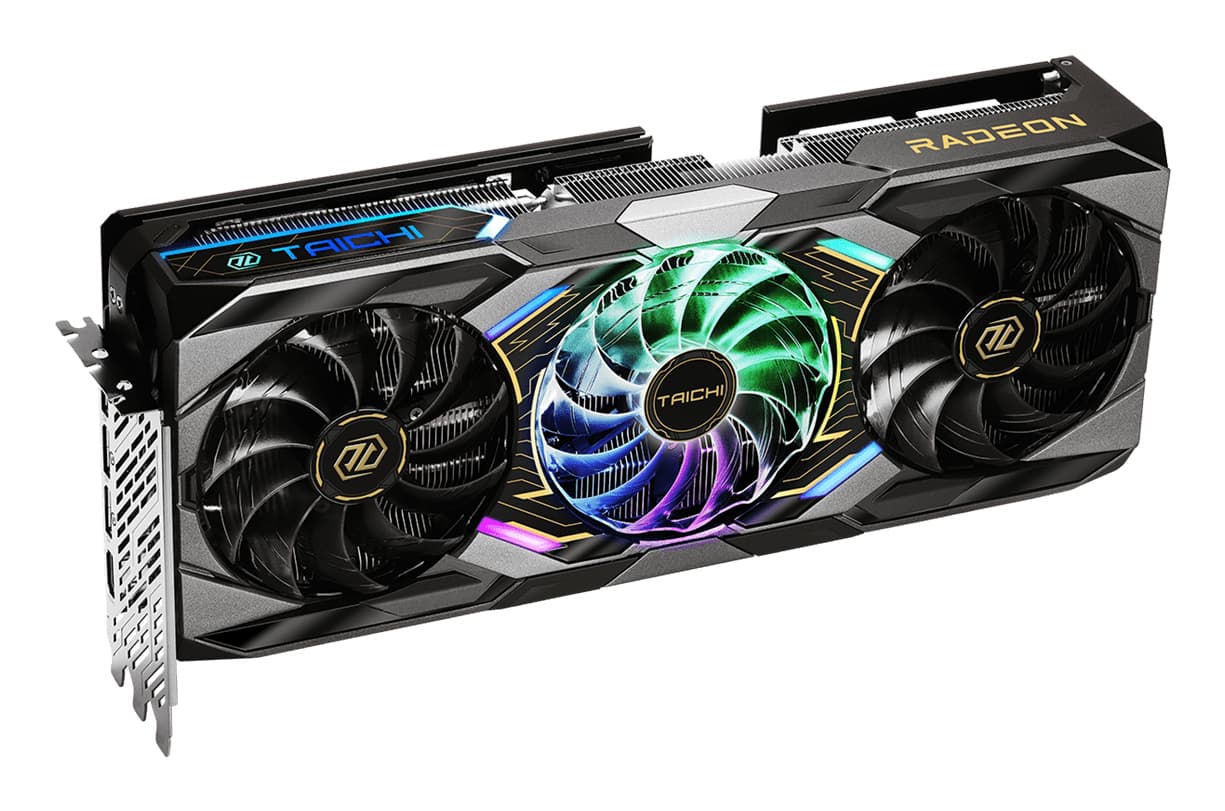 Radeon RX 9070 XT Taichi 16GB DDR6 256-bit "RX9070XT TC 16GO-VGA" — miniatură