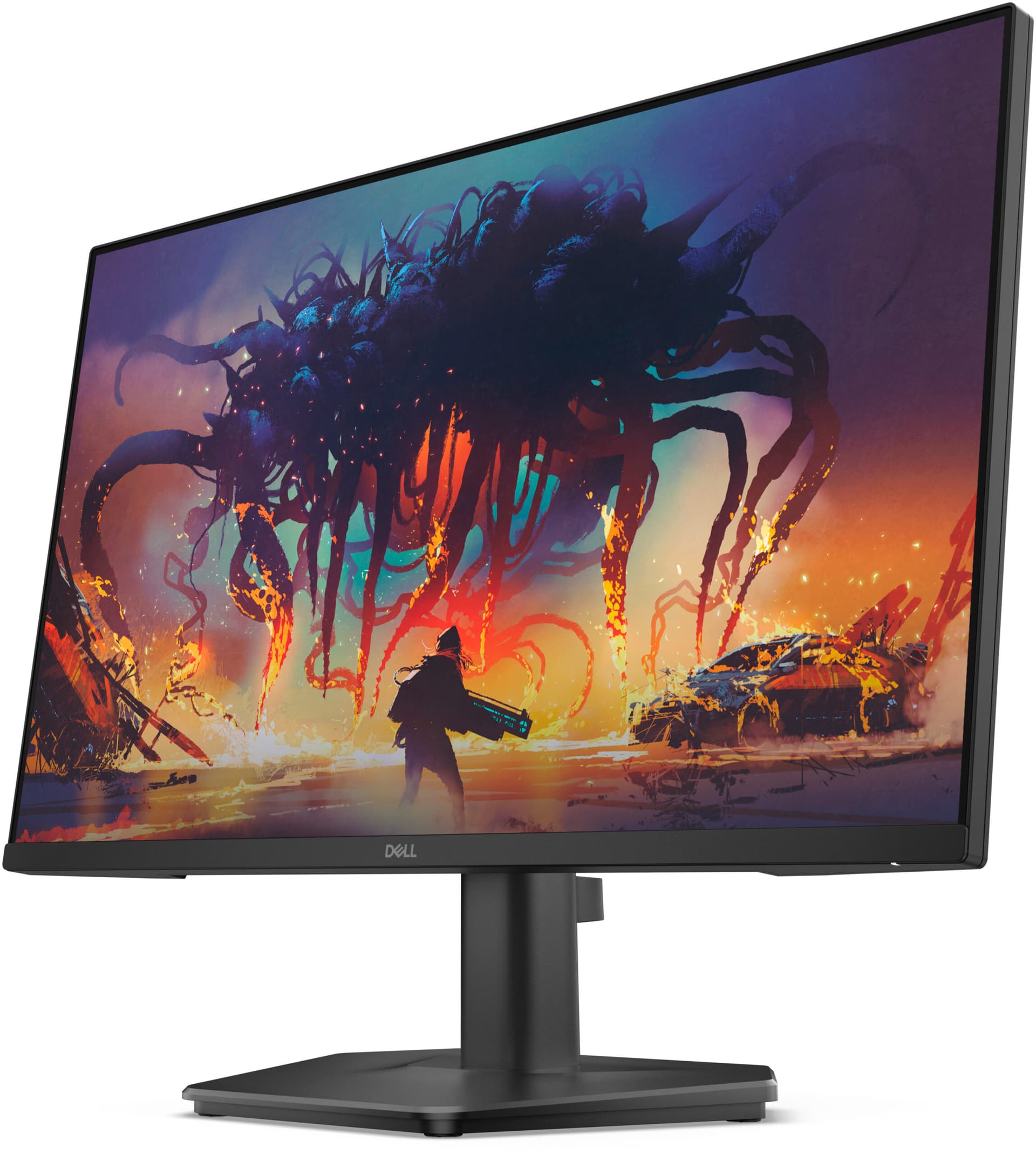 Dell 24 200Hz Monitor - SE2425HG 23.8" FHD 1920x1080 200Hz, 99% sRGB (CIE 1931), 93 PPI, 16:9, IPS, AG, 300 cd/m2, 1000:1, 178/178, 1ms/3ms/5ms, DP, HDMI, Tilt "SE2425HG-05" — miniatură