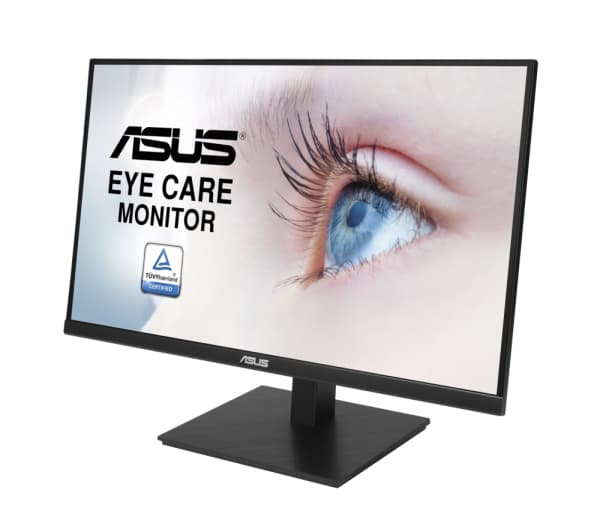 Monitor ASUS 27, VA27AQSB Eye Care Monitor, IPSAdaptive-Sync, DisplayPort, HDMI, Eye Care "VA27AQSB" — miniatură