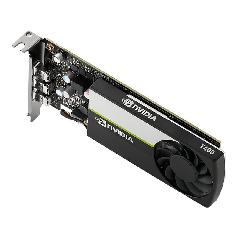 Placa video NVIDIA T400 4GB GDDR6 64bit Low Profile "VCNT400-4GB-PB" — miniatură