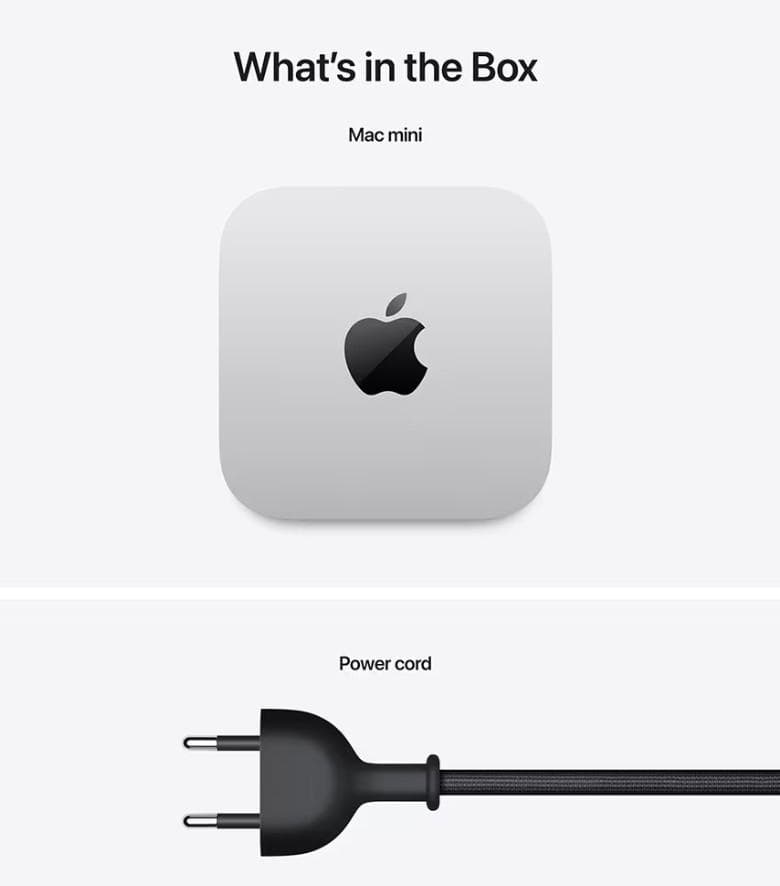 MAC MINI/14C CPU/20C GPU/64GB/2TB 10 Gig "Z1JV001BU" — miniatură