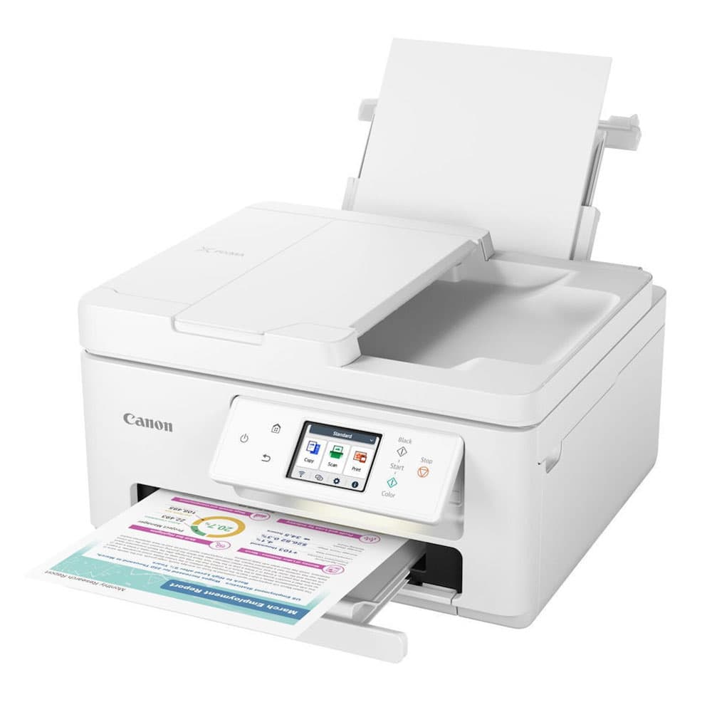 Multifunctional InkJet Color Canon TS7750i, A4, Functii: Impr.|Scan.|Cop., Viteza de Printare Monocrom: 15ppm, Viteza de printare color: 10ppm, Conectivitate:USB|WIFI, Duplex:Da, ADF:ADF(incl.TV 8lei) "6258C006AA" — miniatură