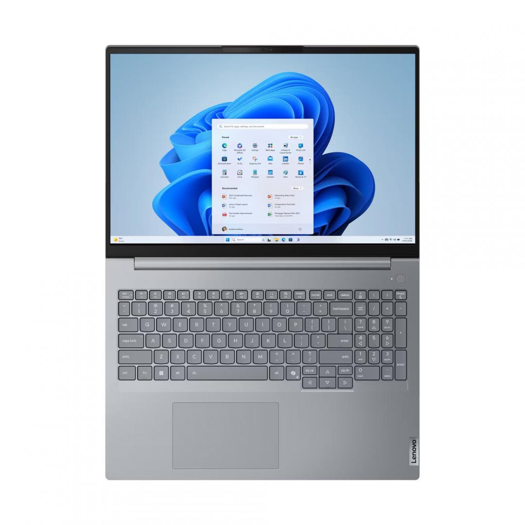 LENOVO ThinkBook 16 G8 IRL Intel Core 7 240H 16inch WUXGA 32 GB 1TB SSD M.2 PCIe NOOS 3Y OS "21SH00GXRI" — miniatură