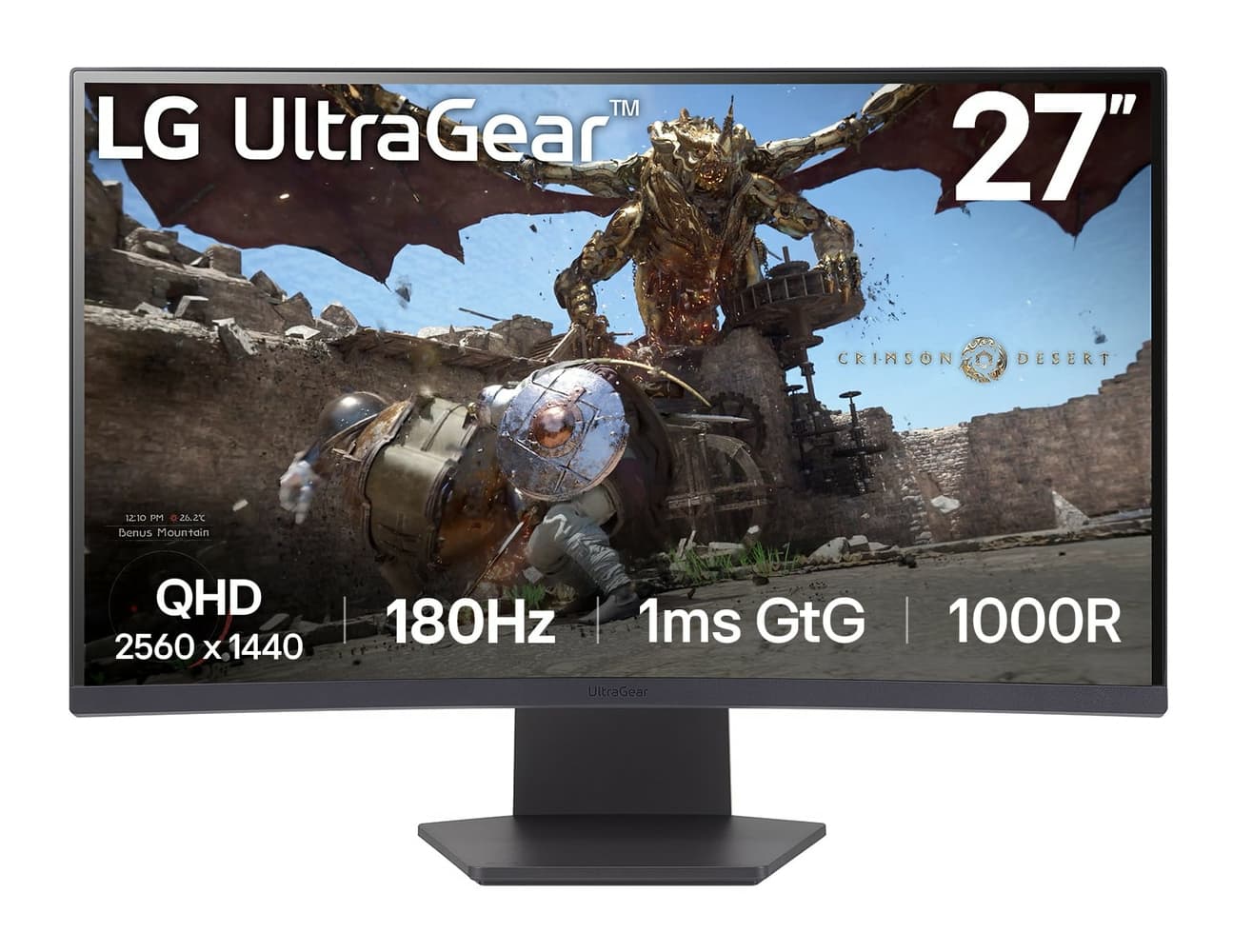 Monitor LED LG 27" 27GS60QX-B UltraGear WQHD HDMI DP 2560x1440 "27GS60QX-B"
