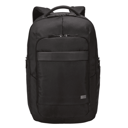 RUCSAC CASE LOGIC, pt. notebook de max. 17.3 inch, 2 compartimente, buzunar frontal x 2 | buzunar lateral x 2, waterproof, nylon, negru, "3205330" NOTIBP-117 BLACK