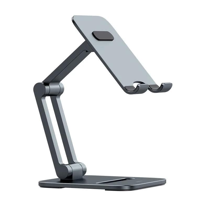 SUPORT Telefon Baseus Biaxial, pt. Smartphone, pliabil, dimensiune: 115 x 126 x 43mm, material anti-alunecare, aluminiu "LUSZ000013" - 6932172615185