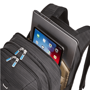 RUCSAC THULE, pt. notebook de max. 15.6 inch, 28 l, 3 compartimente, buzunar frontal x 2 | buzunar lateral x 2, waterproof, nylon, negru, "CONBP216 BLACK" / 3205354 — miniatură
