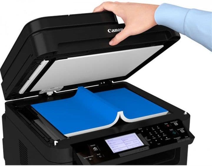 Multifunctional Laser Mono Canon MF267DWII, A4, Functii: Impr.|Scan.|Cop.|Fax, Viteza de Printare Monocrom: 28ppm, Viteza de printare color: , Conectivitate:USB|WIFI|RET, Duplex:Da, ADF:ADF(incl.TV 40lei) "5938C008AA" — miniatură