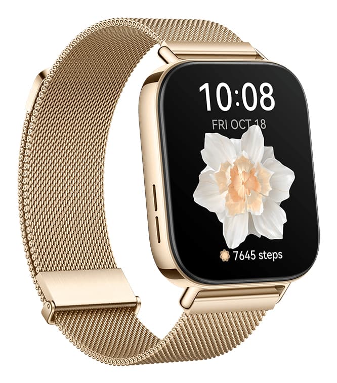 Smartwatch Fit 3 Gold Milanese Strap "55020CYJ" — miniatură