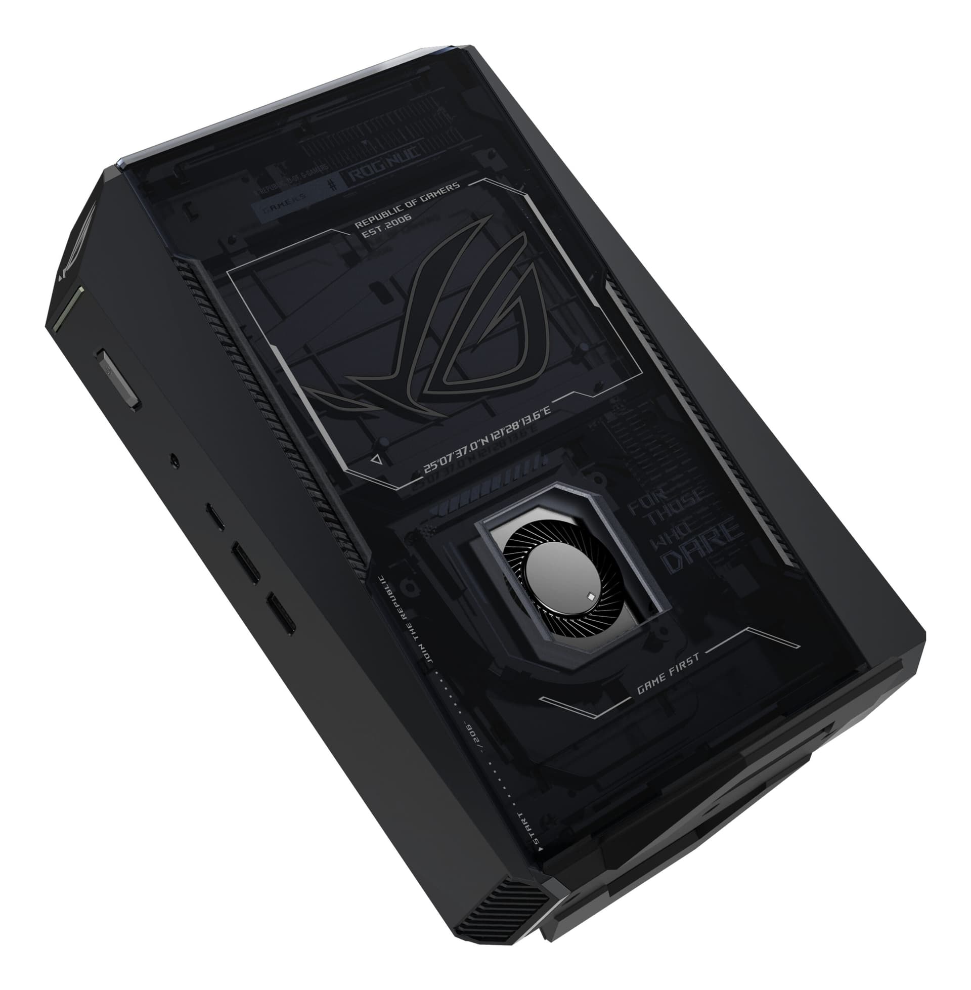 ASUS ROG NUC - Gaming/RNUC15JNK9X389A2/U9 275HX/RTX 5070 Ti/16x2/1TB/Wifi7/Win11Home/EU "90AS00I1-M000C0" — miniatură