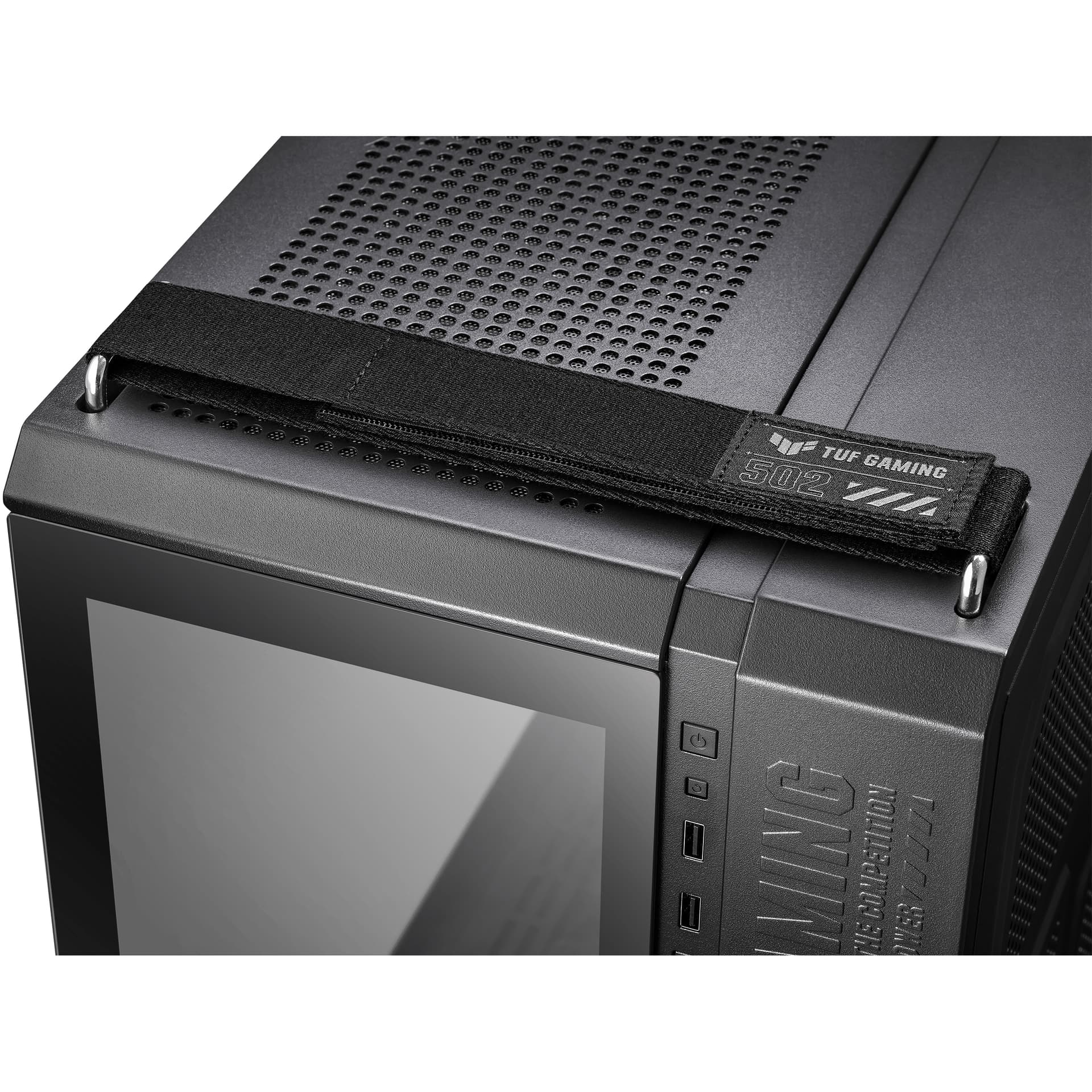 Carcasa TUF Gaming GT502 Plus MiddleTower Fara sursa ATX, mATX, mITX Black "90DC0090-B19010" — miniatură