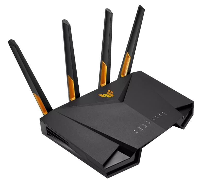 Router wireless Asus TUF-AX4200 Wireless Wifi 6 AX4200 Dual Band Gigabit Router, UK "90IG07Q0-MU9100" — miniatură