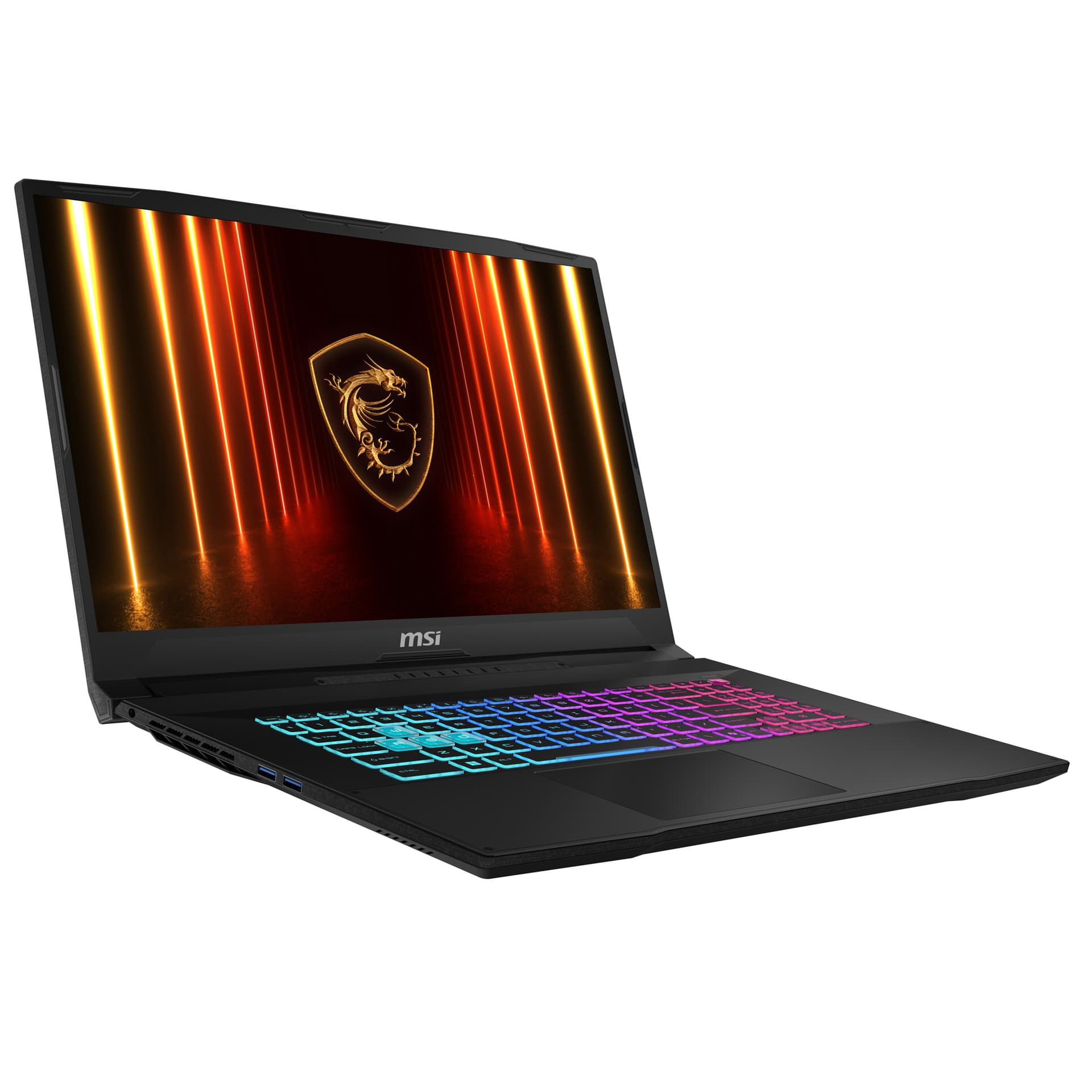 Gaming 17.3 Katana 17 HX B14WGK, QHD 240Hz, Procesor Intel® CoreTM i7 14650HX (30M Cache, up to 5.20 GHz), 32GB DDR5, 1TB SSD, GeForce RTX 5070 8GB, Free DOS, Black "9S7-17L791-087" — miniatură