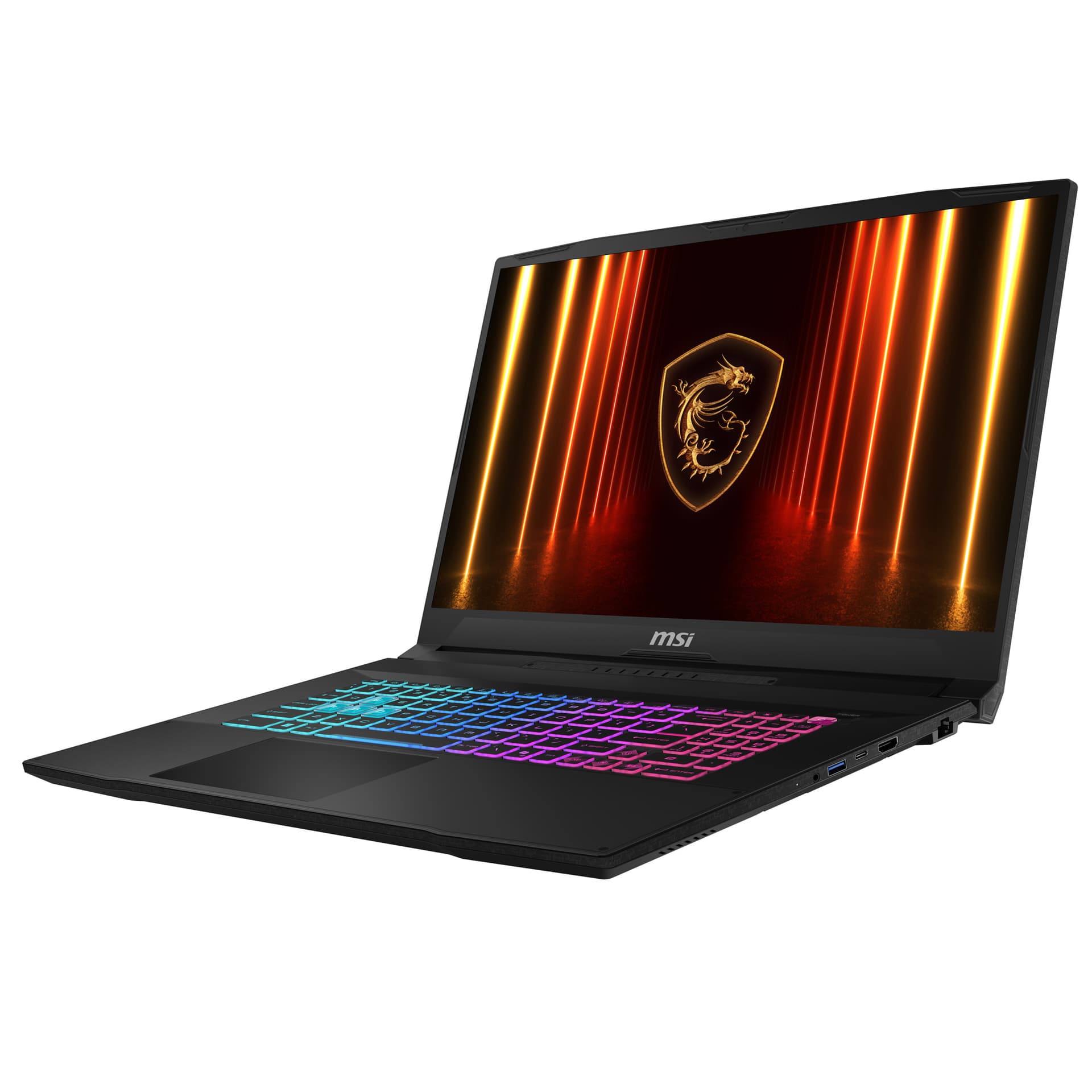 Gaming 17.3 Katana 17 HX B14WGK, QHD 240Hz, Procesor Intel® CoreTM i7 14650HX (30M Cache, up to 5.20 GHz), 32GB DDR5, 1TB SSD, GeForce RTX 5070 8GB, Free DOS, Black "9S7-17L791-087" — miniatură