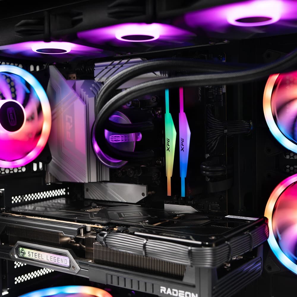 Sistem Spacer Unbreakable, Ryzen 7 7800X3D, 32 GB DDR5, RX9070XT, 2TB, No Os, "SPACER-Unbreakable-07" — miniatură
