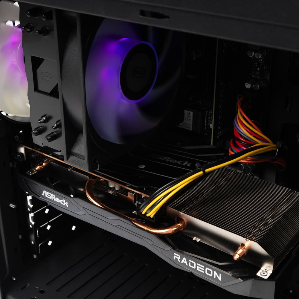 Sistem Spacer Revenger, Ryzen 5 3600, 16GB DDR4, RX6600, 1TB, No Os, "SPACER-Revenger-01" — miniatură