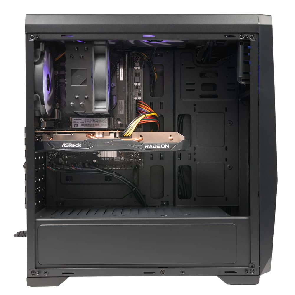 Sistem Spacer Revenger, Ryzen 5 3600, 16GB DDR4, RX6600, 1TB, No Os, "SPACER-Revenger-01" — miniatură