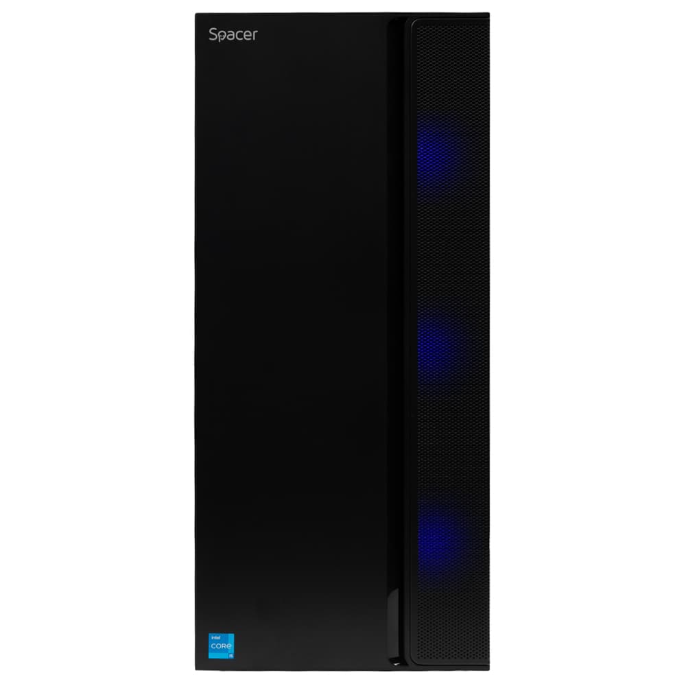 Sistem Spacer Vigilant, i5-12400F, 16GB DDR4, RX6650XT, 1TB, No Os, "SPACER-Vigilant-02" — miniatură