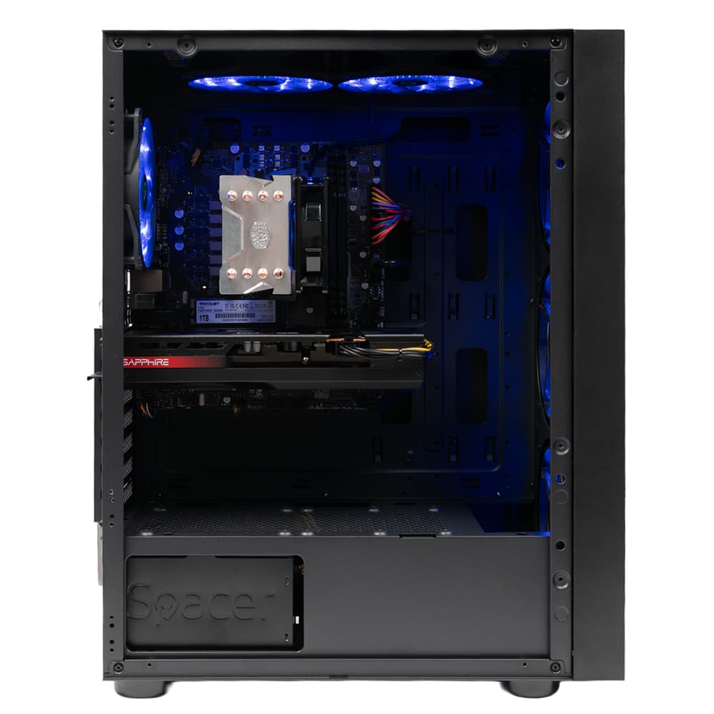 Sistem Spacer Vigilant, i5-12400F, 16GB DDR4, RX6650XT, 1TB, No Os, "SPACER-Vigilant-02" — miniatură