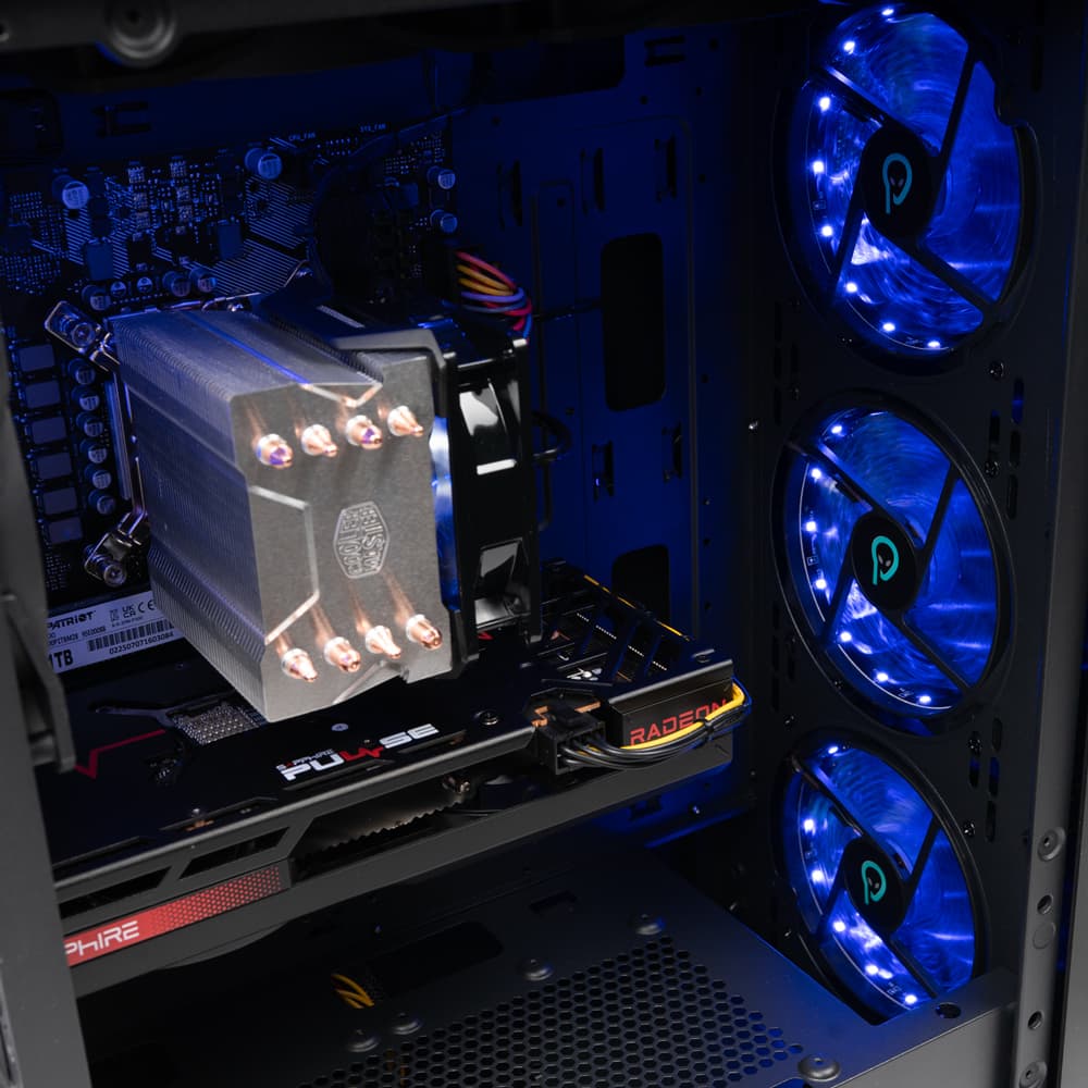 Sistem Spacer Vigilant, i5-12400F, 16GB DDR4, RX6650XT, 1TB, No Os, "SPACER-Vigilant-02" — miniatură