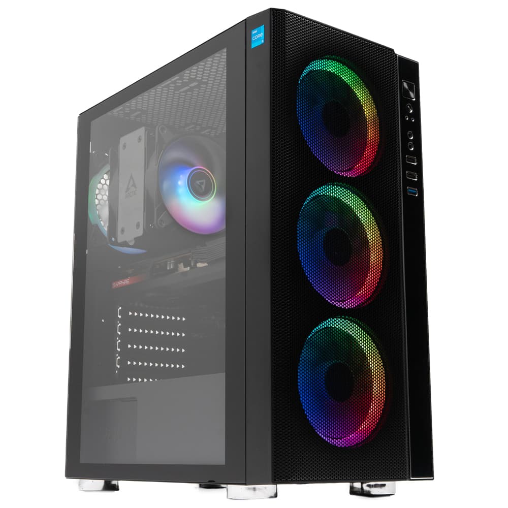 Sistem Spacer Nemesis, i5-13400, 16GB DDR4, RX 6650 XT, 1TB, No Os, "SPACER-Nemesis-03"